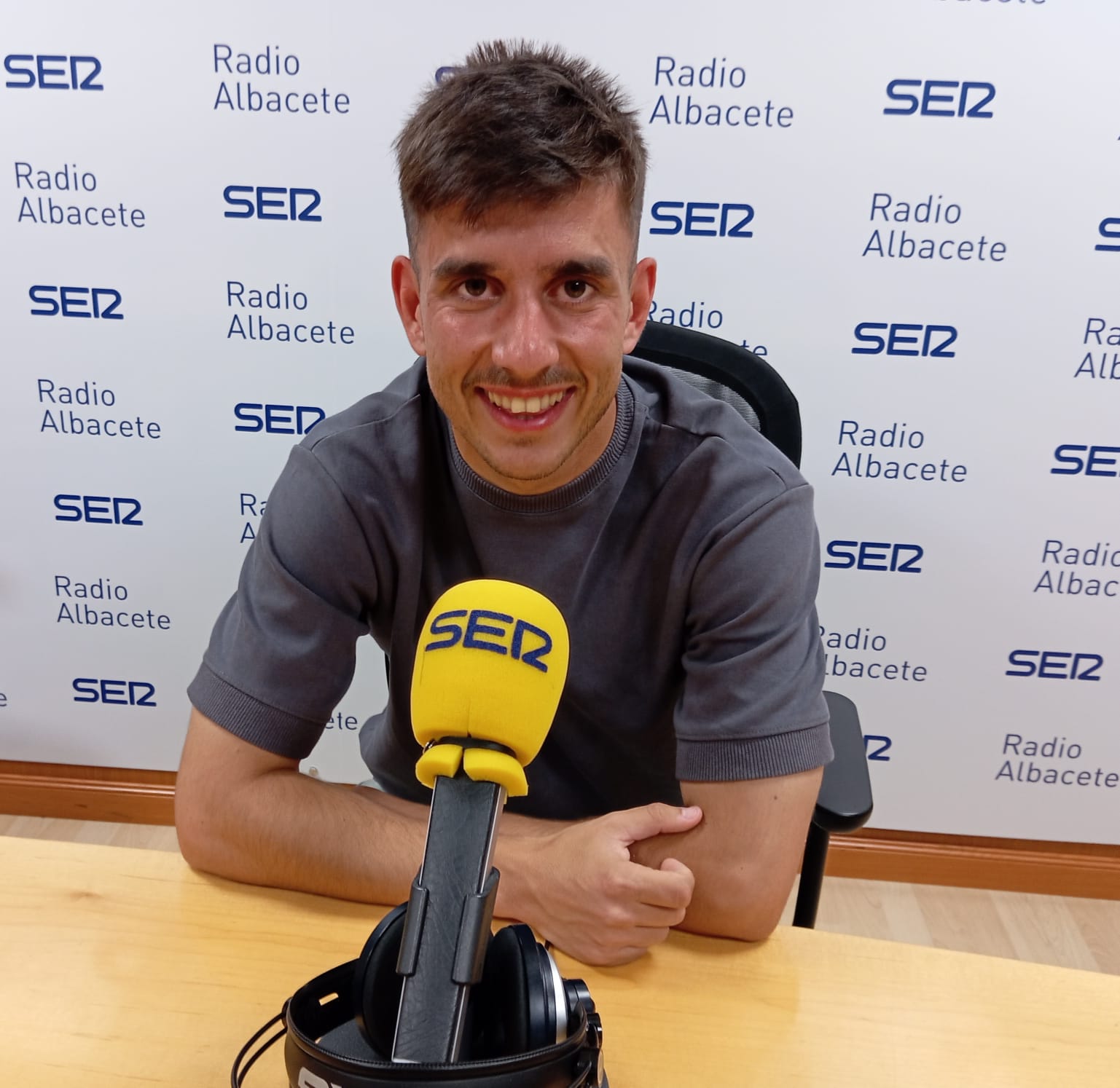 Manu Fuster, en Radio Albacete