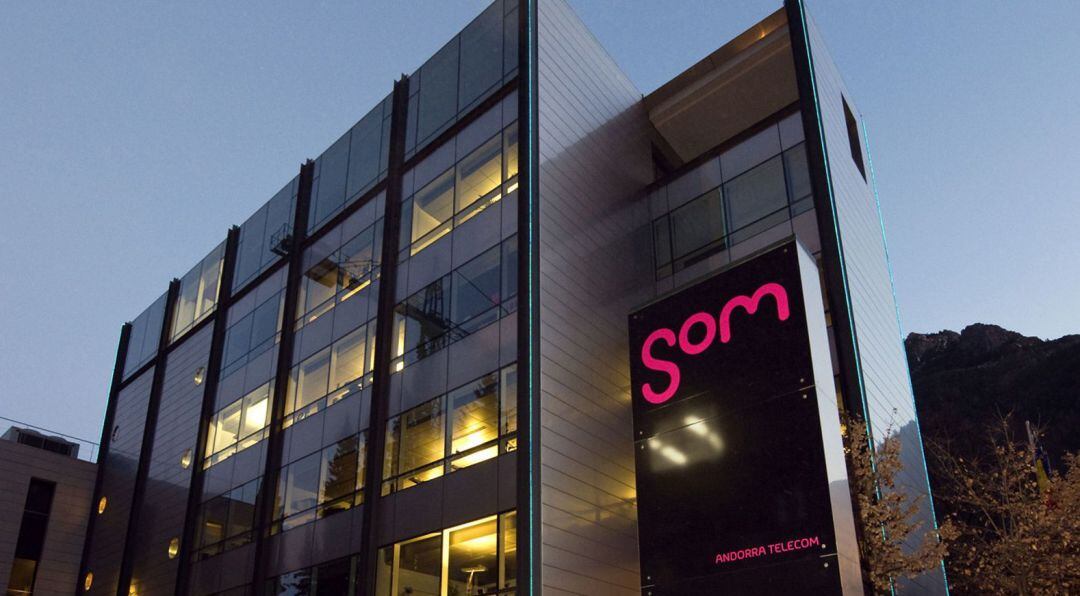 L'edifici d'Andorra Telecom.