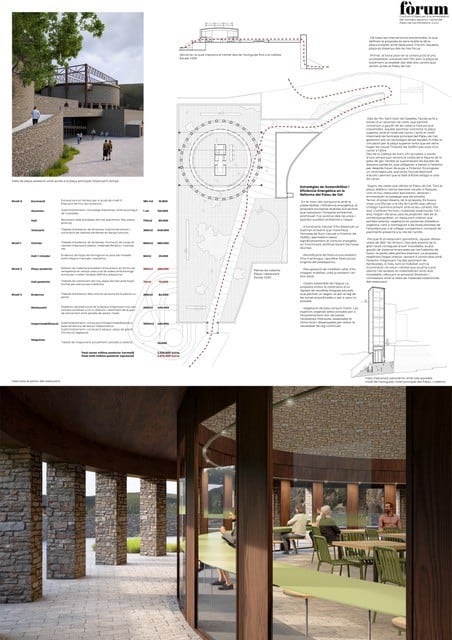 Imatge d'una de les zones del Palau de Gel que es rehabilitaran a partir de l'abril