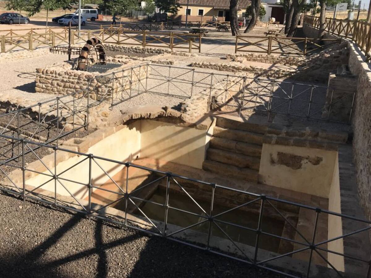 Recuperado el baño con mayor antigüedad del Peral de Valdepeñas