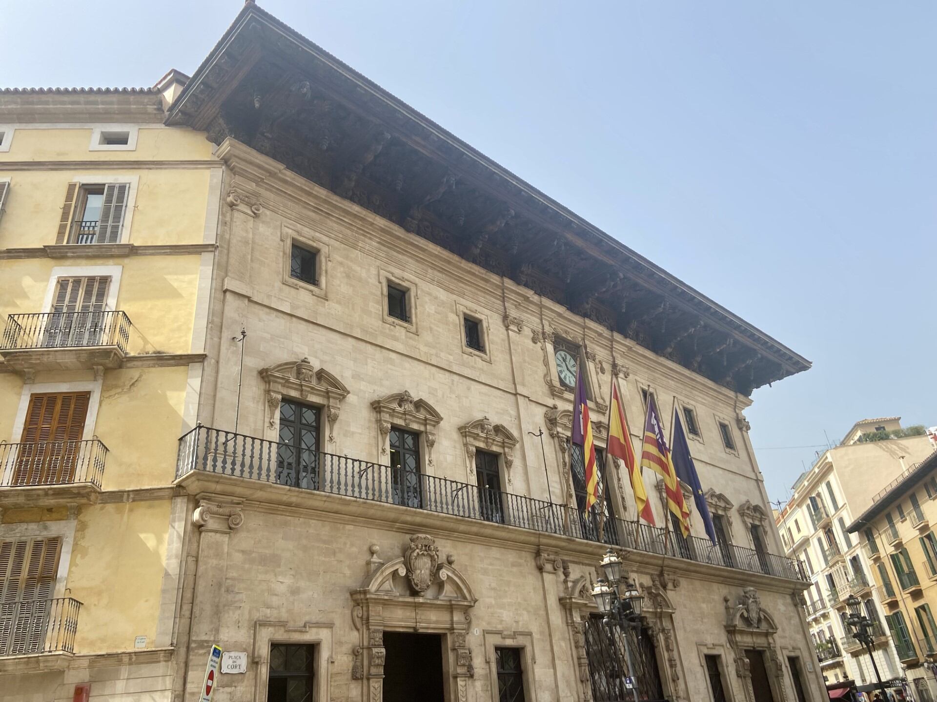 Fachada Ayuntamiento de Palma