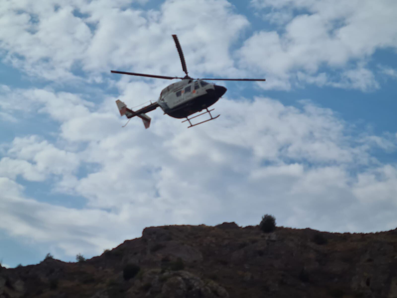 Labores de búsqueda en Ciria