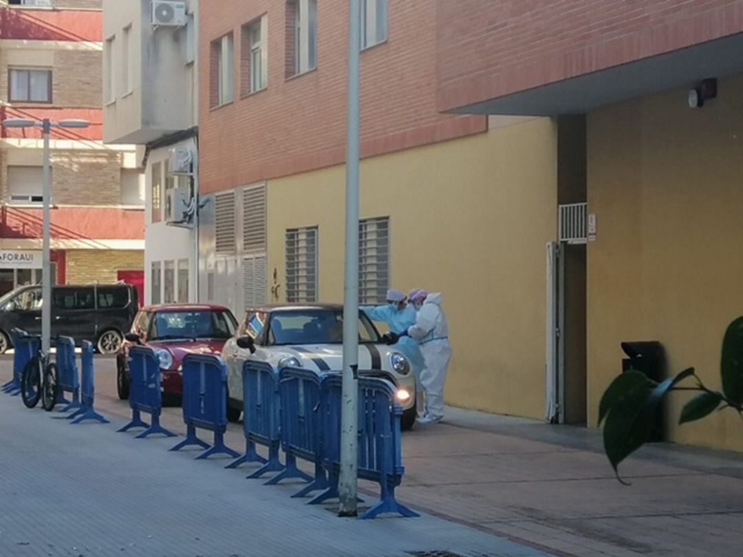 Pruebas PCR en los Centros de Salud de Gandia 