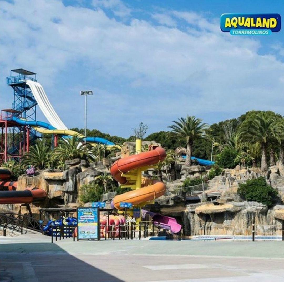 Parque acuático Aqualand en Torremolinos