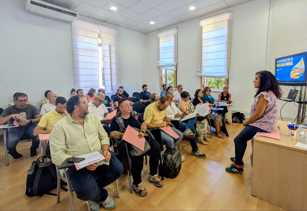 Alcaldes de IU reunidos este sábado en Sierra Yeguas