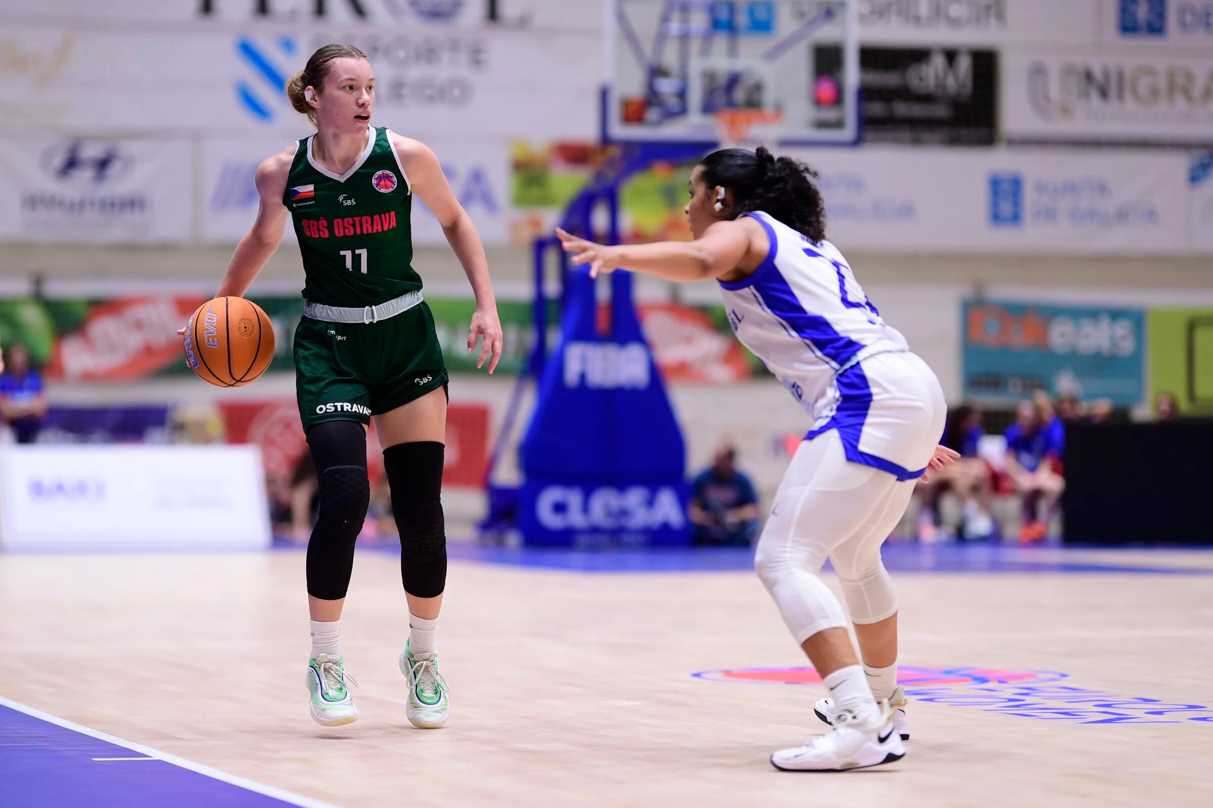 Imagen del Baxi-Ostrava en A Malata (foto: FIBA)
