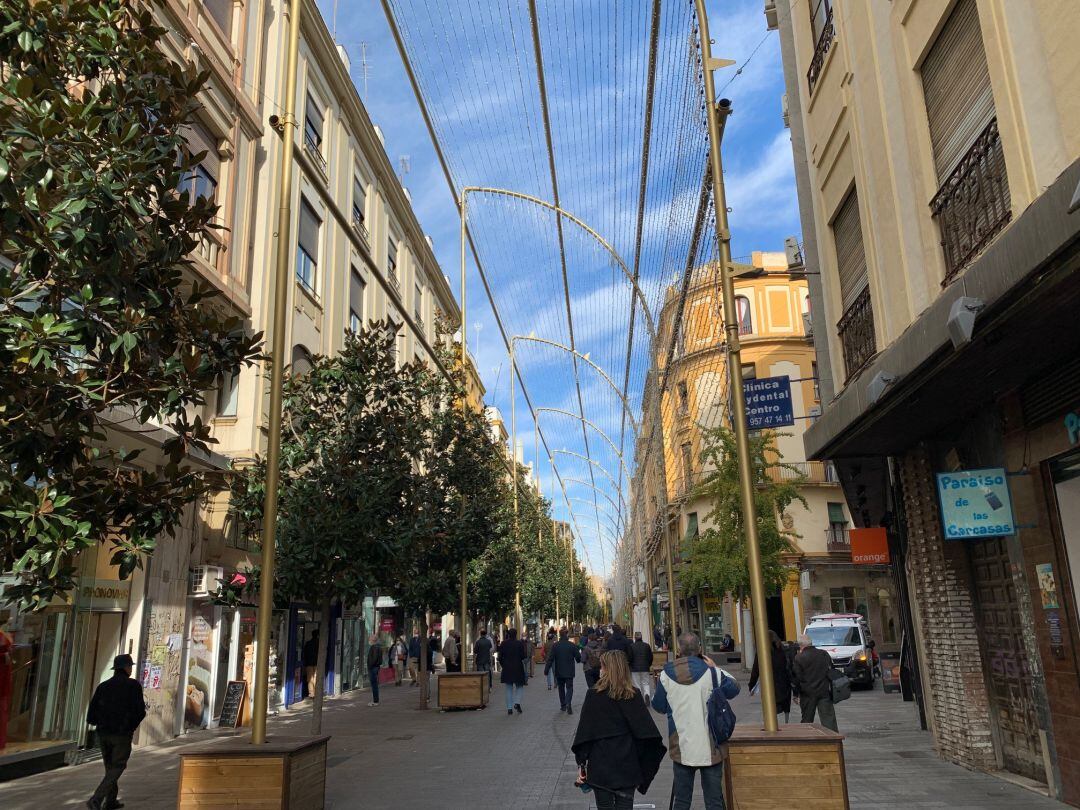 Estado actual de la calle Cruz Conde