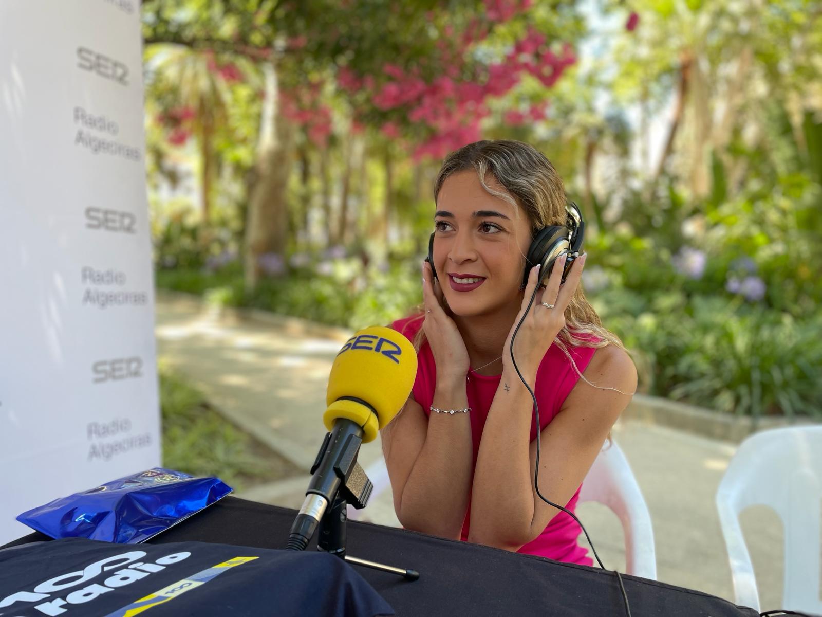 La reina de la Feria de Algeciras, Carmen Sáez.