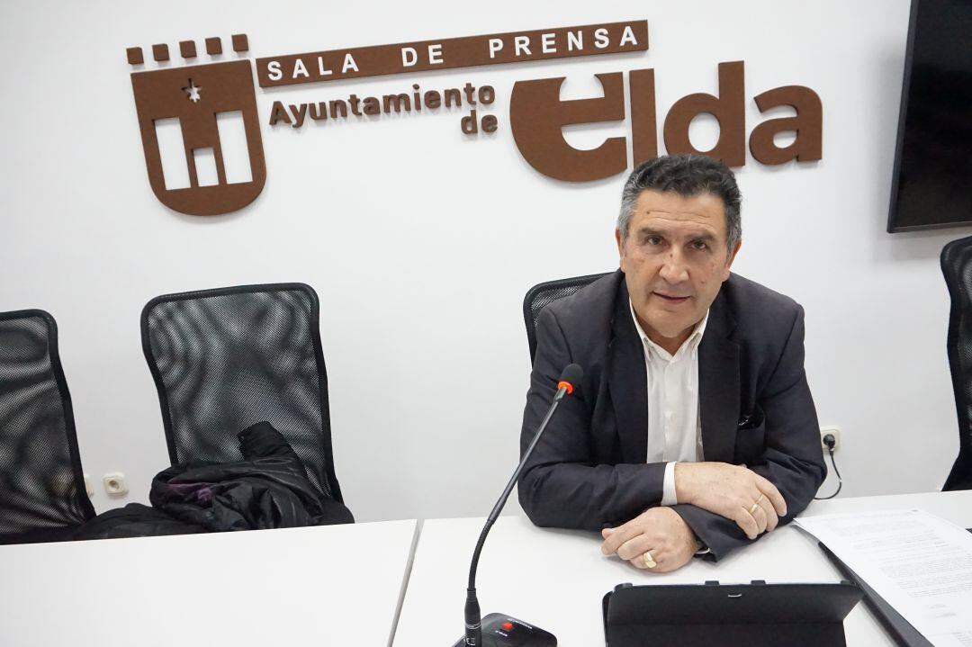 Amado Navalón, edil de Transporte de Elda
