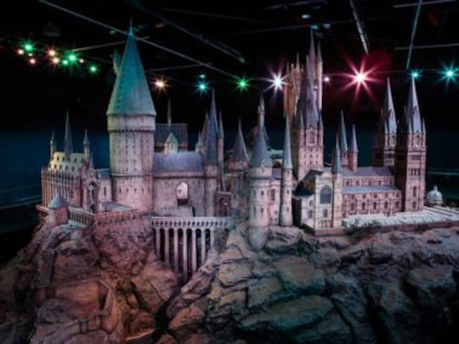 Los decorados de las películas por los estudios de Warner Bros de Londres