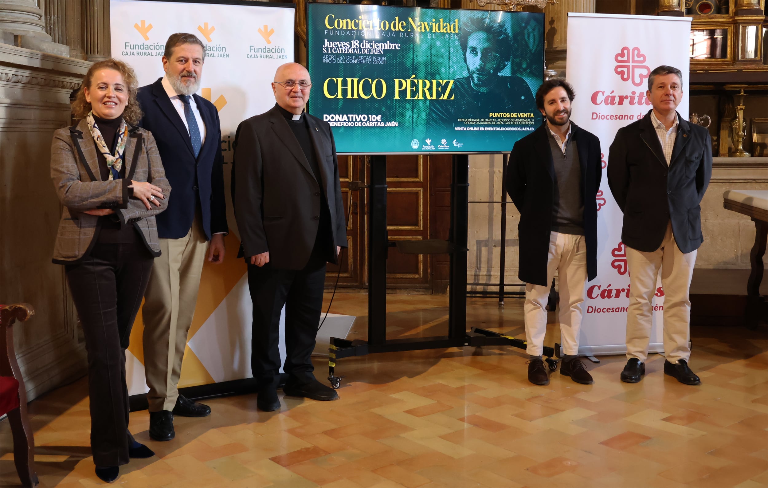 El pianista Chico Pérez protagonizará el concierto de Navidad de la Fundación Caja Rural de Jaén.