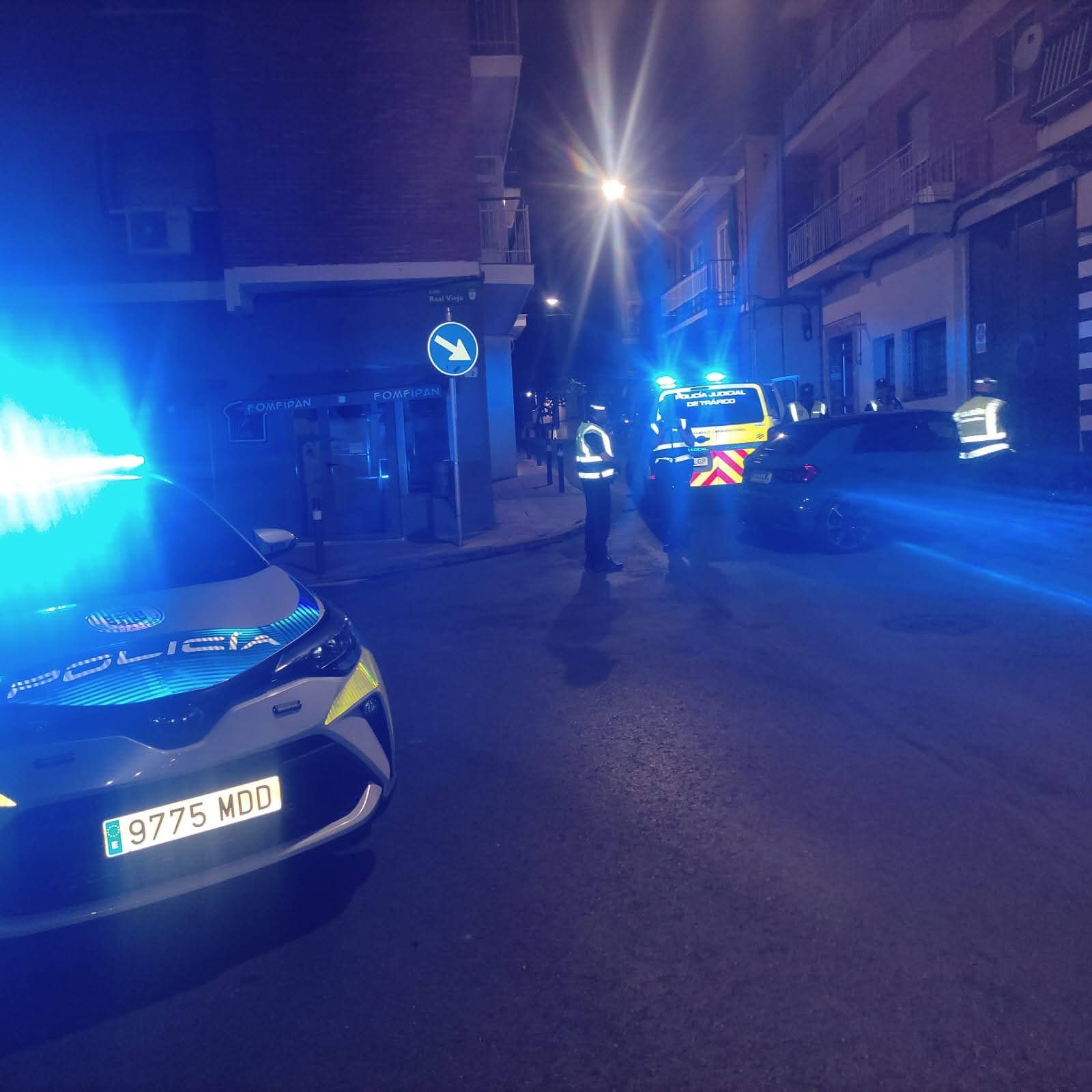 Multan a un ciclista al dar positivo en un control de alcoholemia en Alcobendas