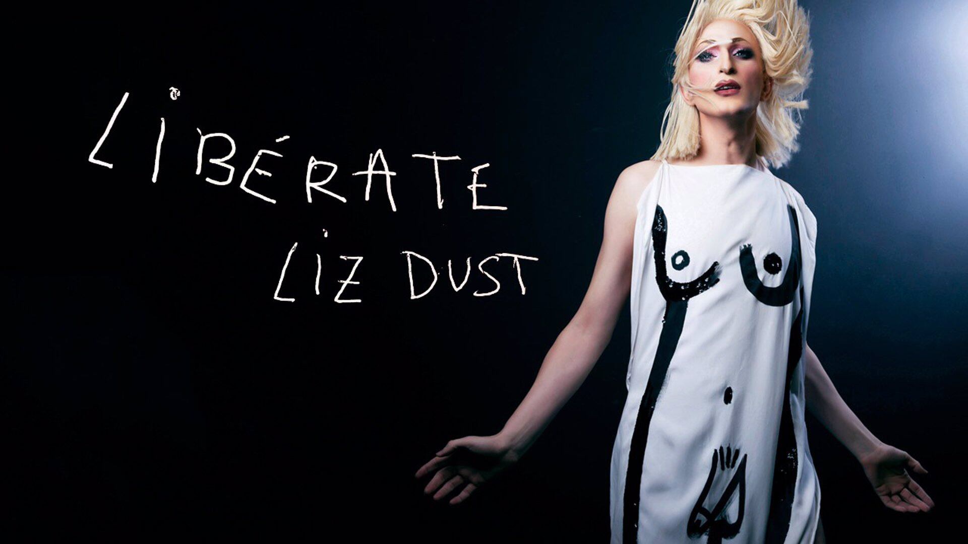 Imagen promocional de la versión de &#039;Libérate&#039; cantada por Liz Dust