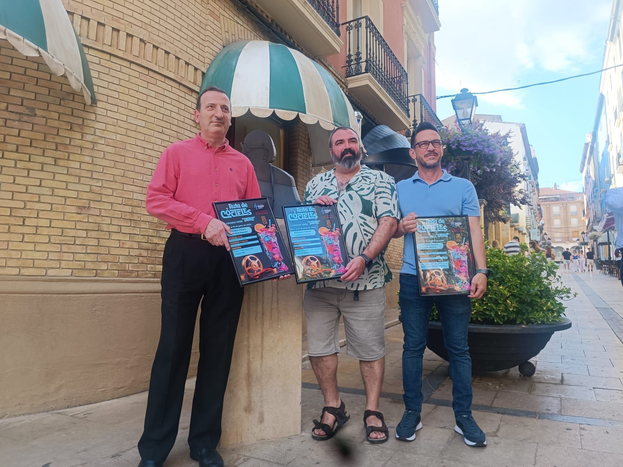 Adolfo Sesé, Roberto Villarroya y Orlando Echeverría