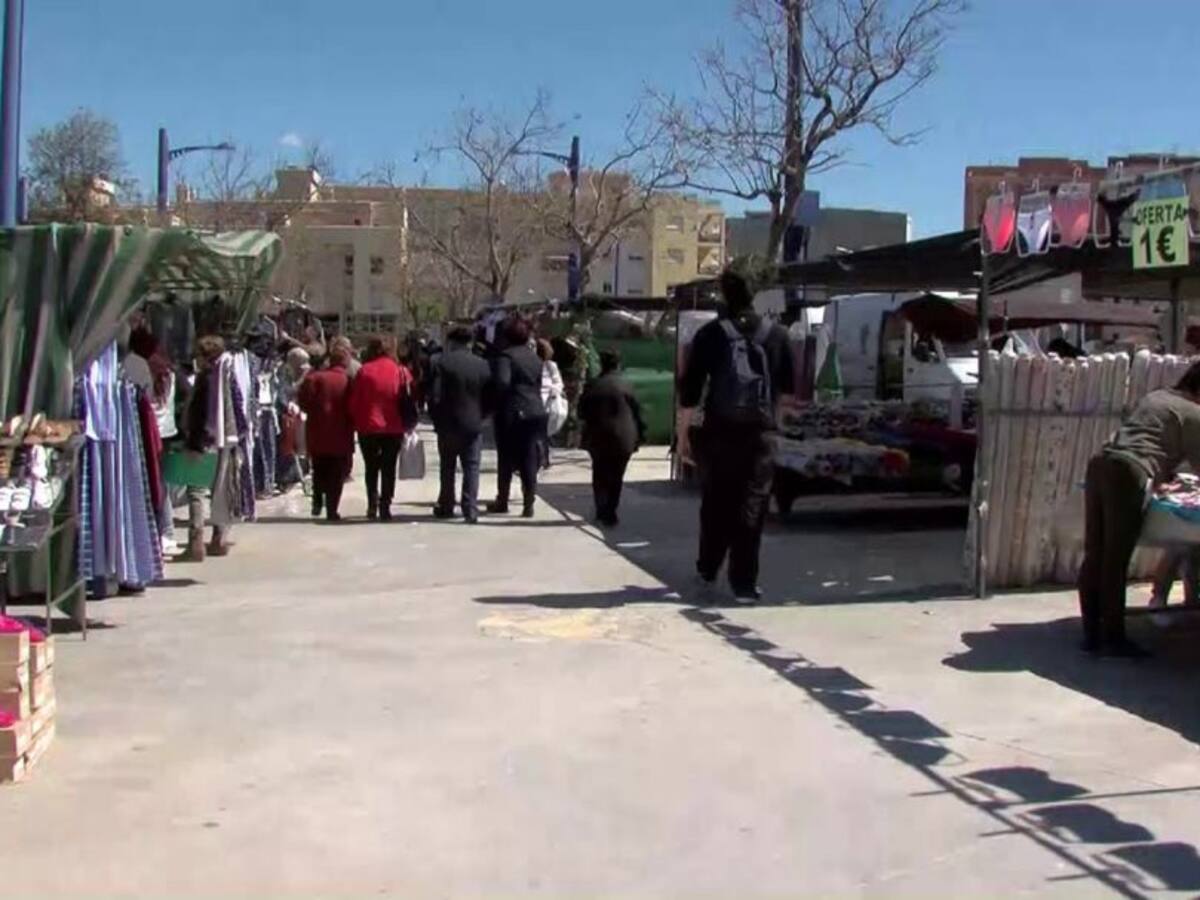 Este martes regresa el mercadillo al Parque Feria de Algeciras