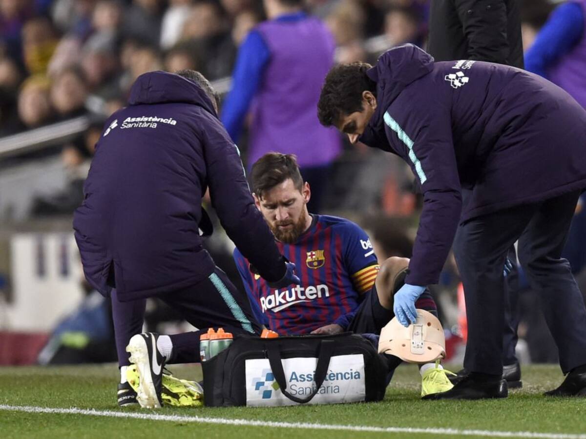 Messi enciende las alarmas en la semana del Clásico
