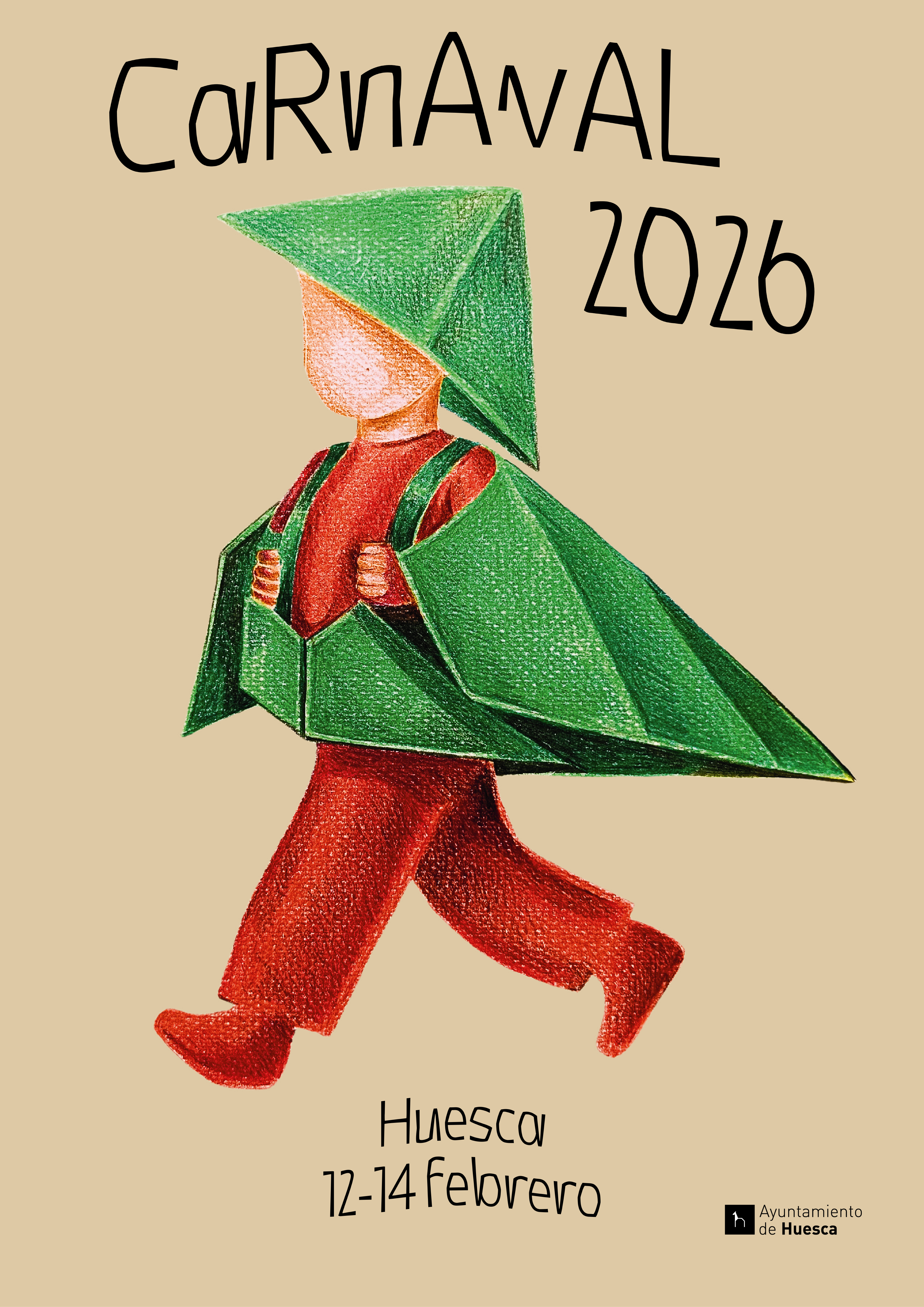 Cartel del carnaval de Huesca de este año