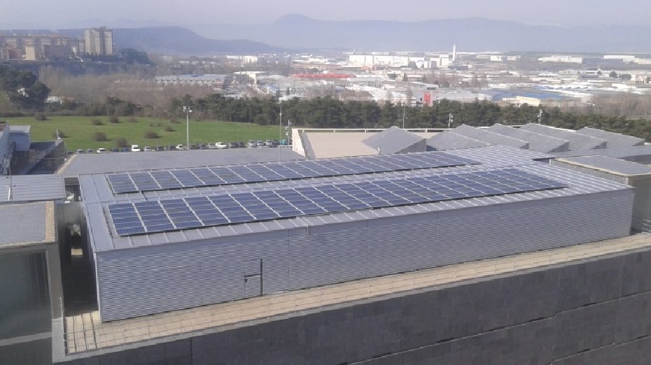 Instalación fotovoltaica en una empresa navarra