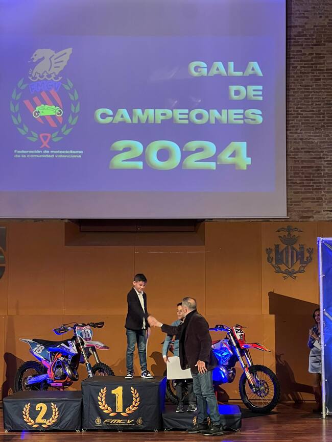 Pablete, en la gala de Valencia