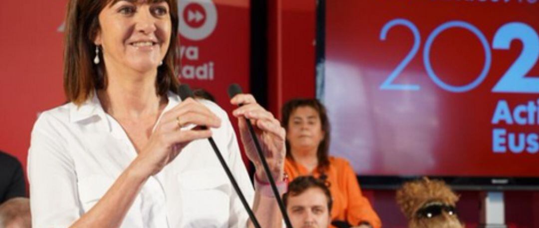 Sorpresa durante un discurso del PSE-EE.