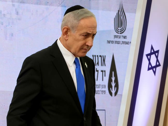 El primer ministro israelí, Benjamin Netanyahu