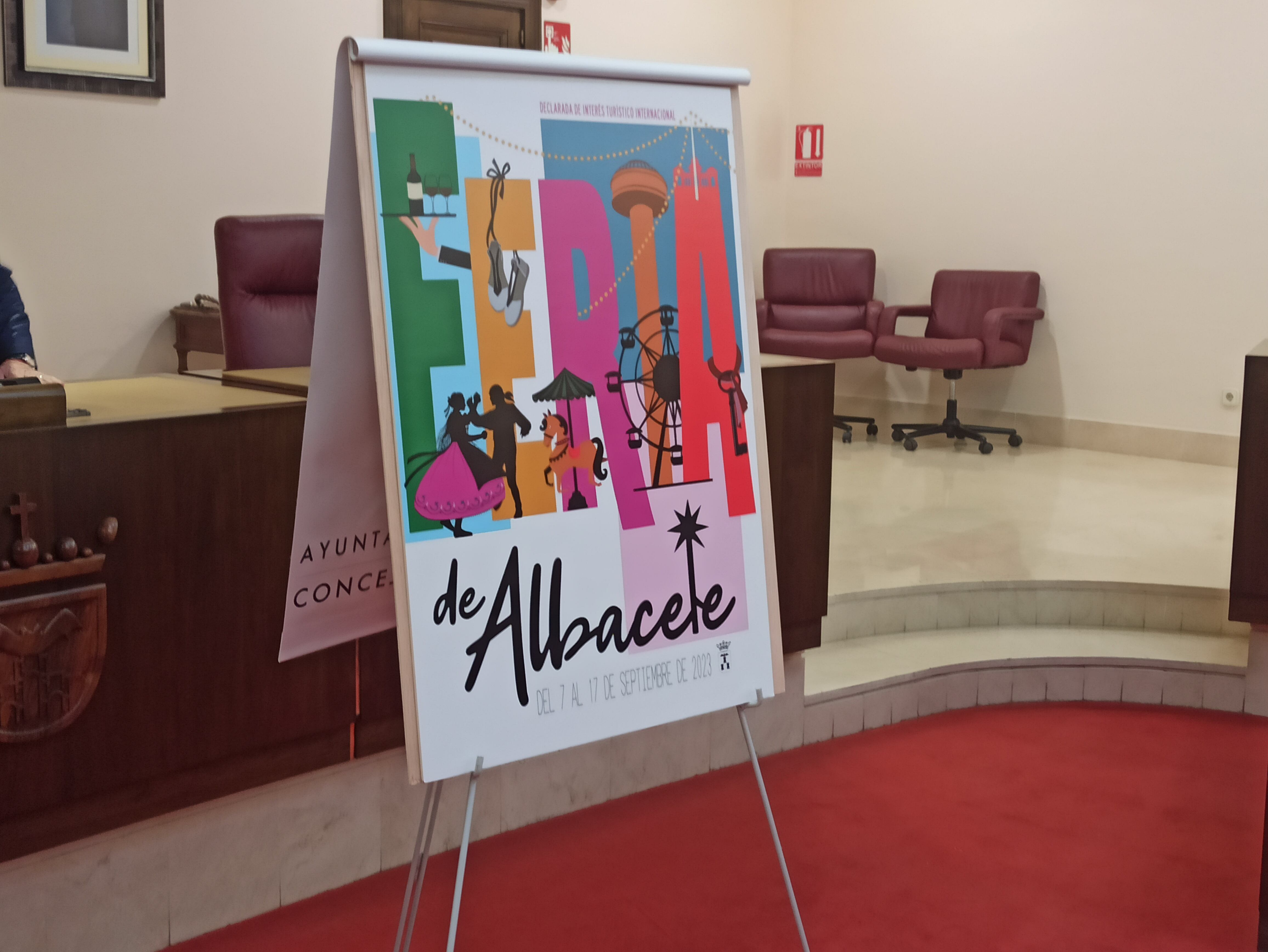 El cartel elegido para anunciar la Feria de Albacete 2023 |Imagen: Pedro Miguel González