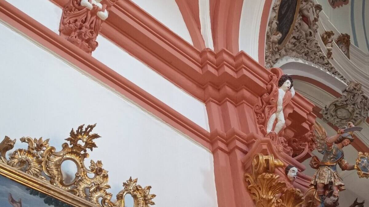 José Sala Pérez, delegado episcopal de patrimonio cultural de la Diócesis de Osma Soria, sobre los angelotes de El Mirón