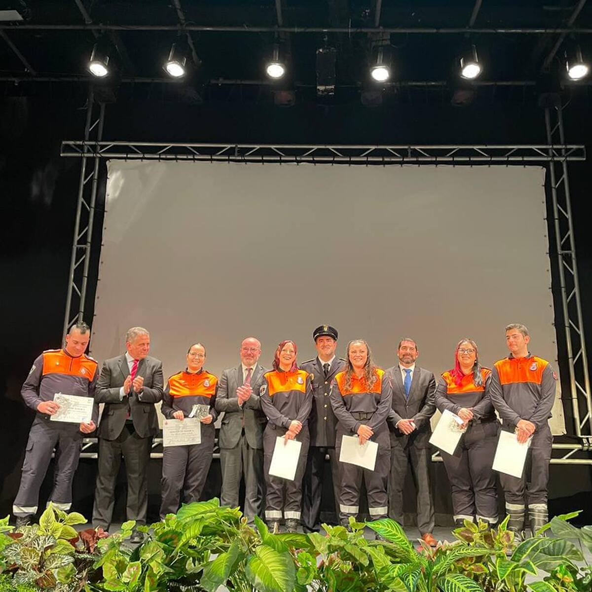 Parla reconoce los 40 años de entrega de sus voluntarios de Protección Civil