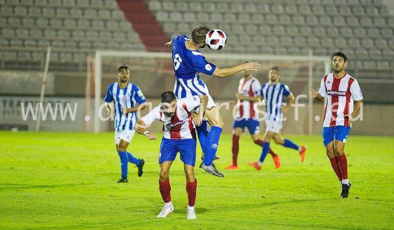 Un momento de un partido.