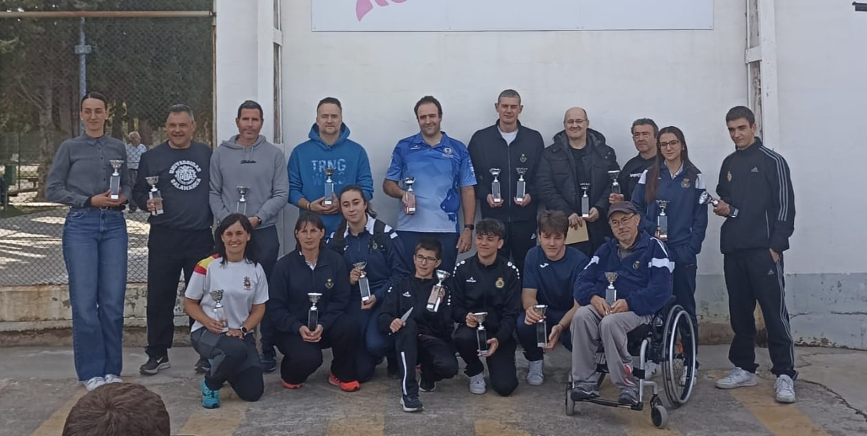 Participantes en el Regional de aire comprimido