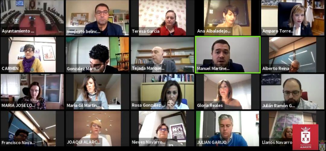 Imagen del pleno de este mes de noviembre