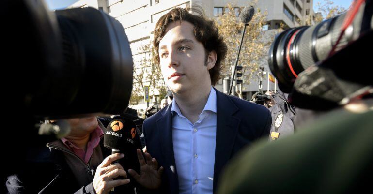 El &#039;pequeño Nicolás&#039;, en los juzgados de Plaza de Castilla.