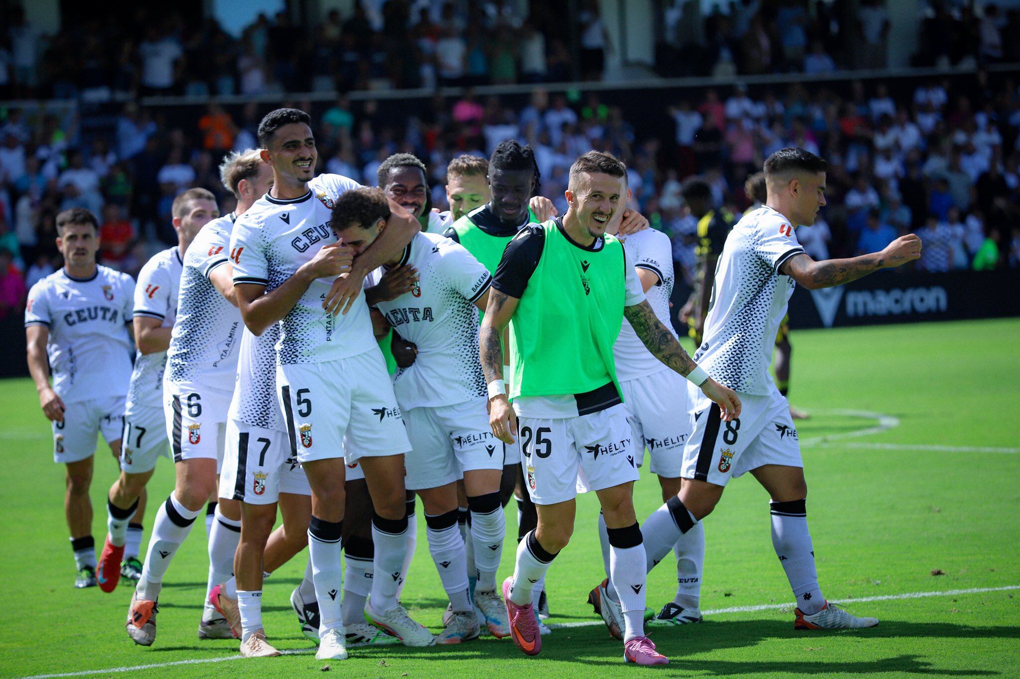 El Ceuta ascendió este año a Segunda.