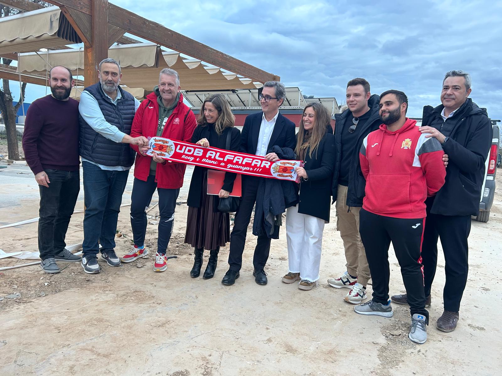 El Athletic Club ayuda a los clubes de L'Horta Sud afectados por la DANA