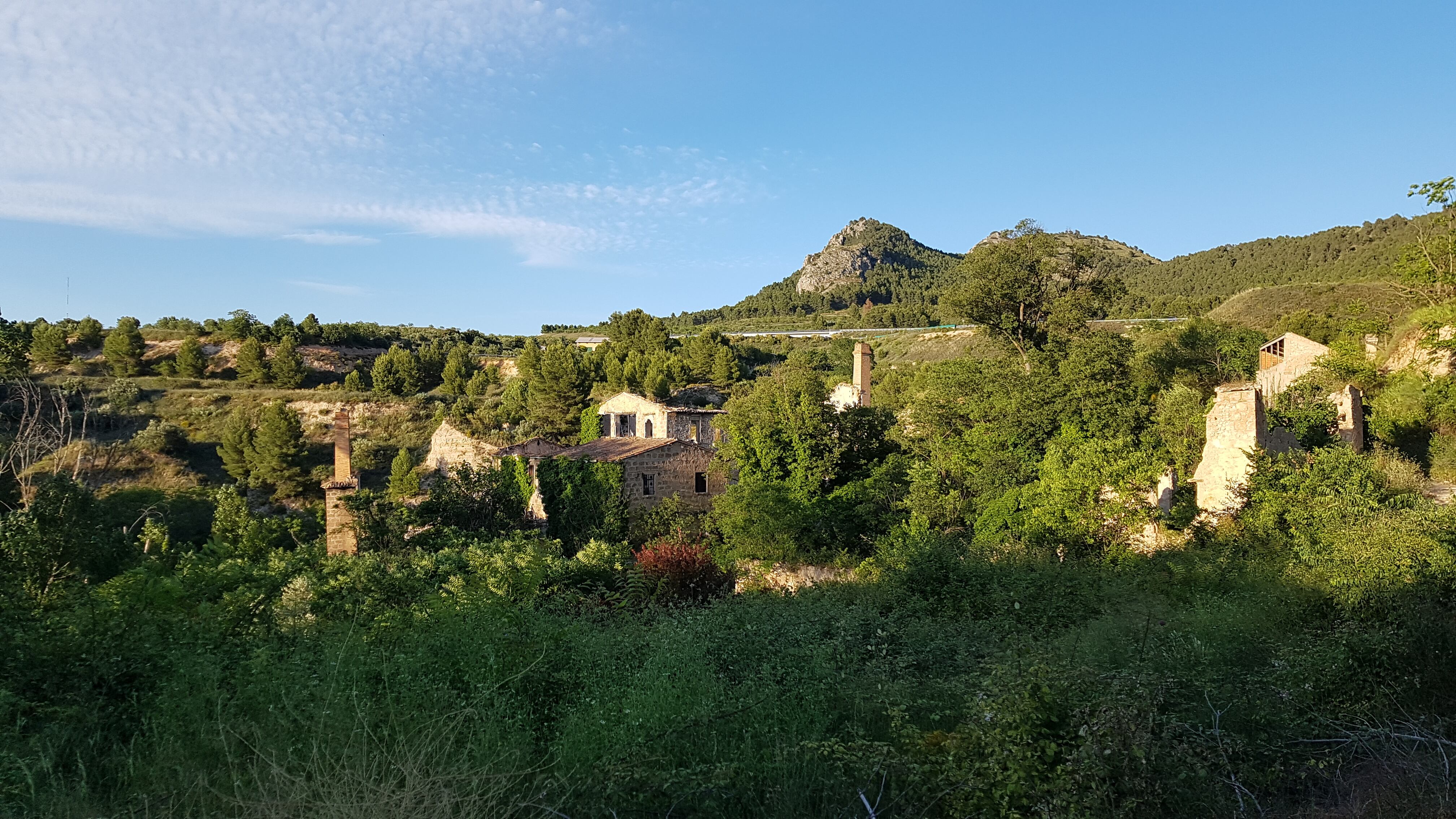 Una vista del Molinar en Alcoy.