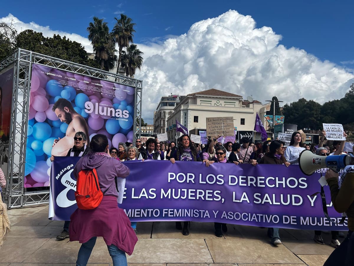 Málaga clama por los derechos de las mujeres y contra el retroceso del feminismo