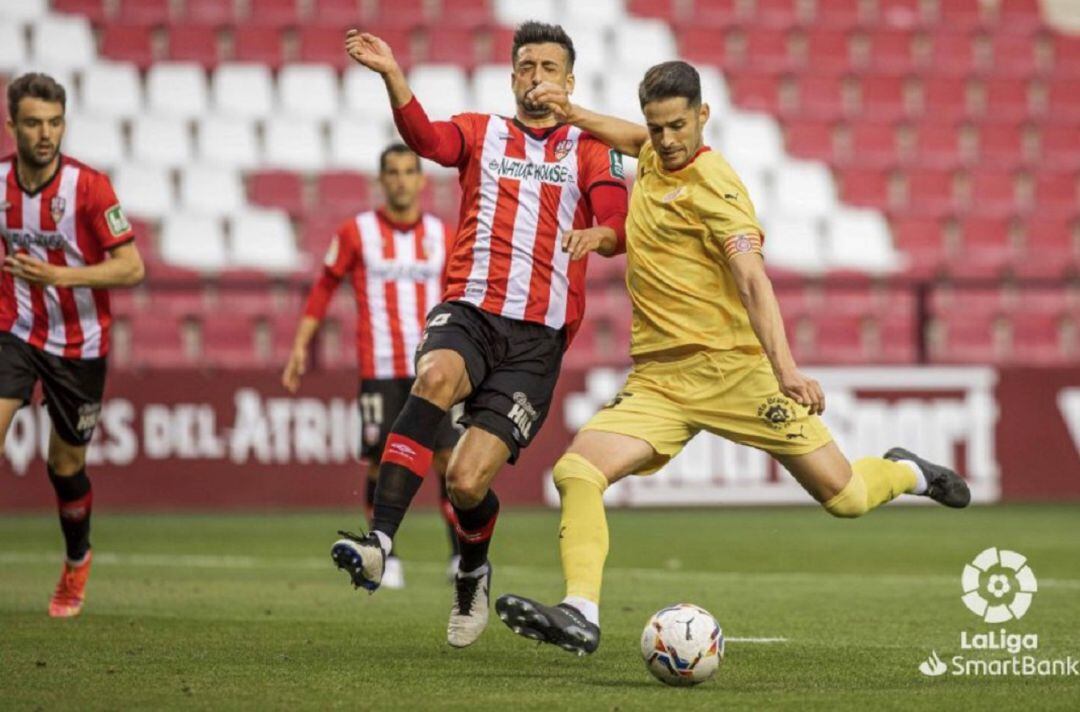 Derrota del Logroñés ante el Girona. 