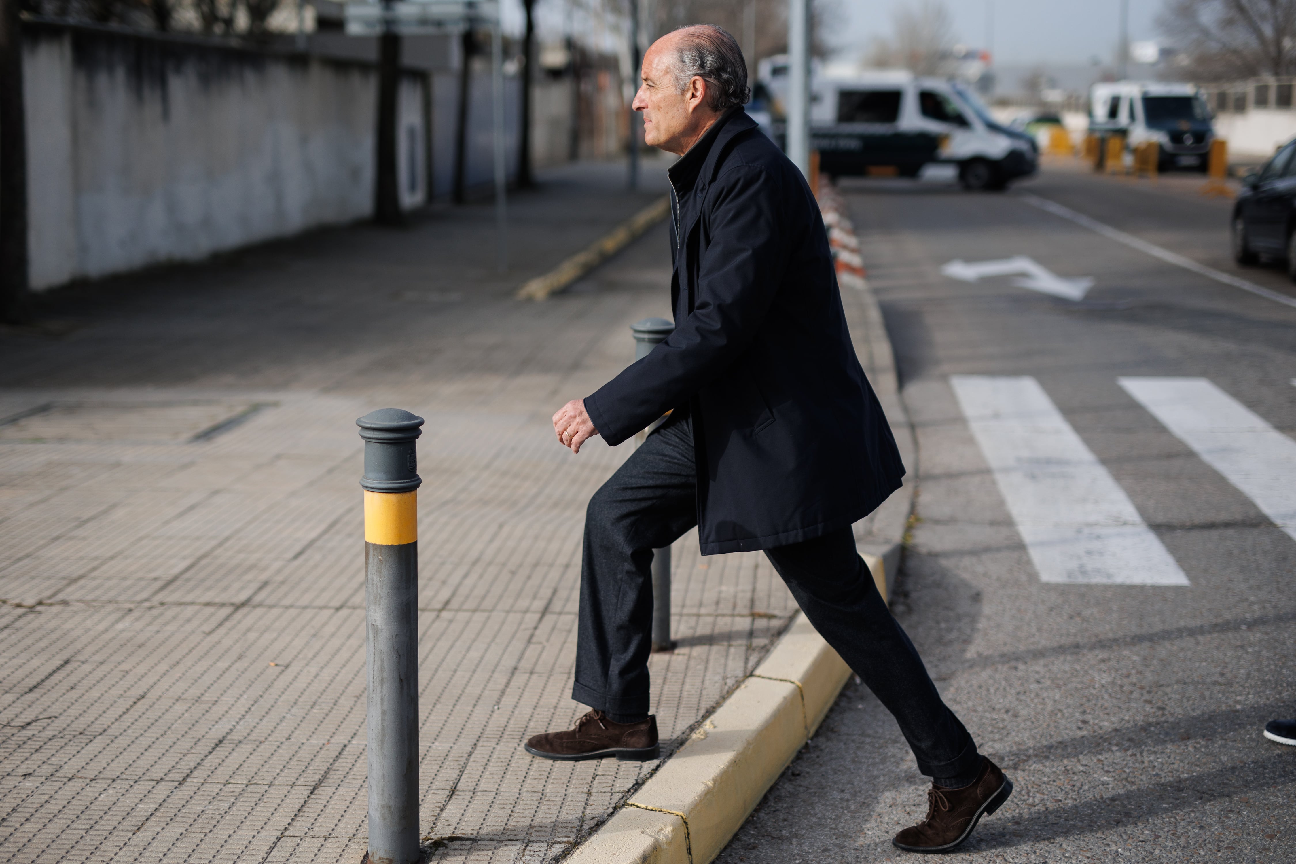 Francisco Camps a su llegada al juicio en una imagen de archivo