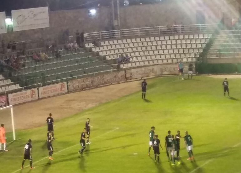 Imagen de un partido de Copa de la pasada primera ronda 