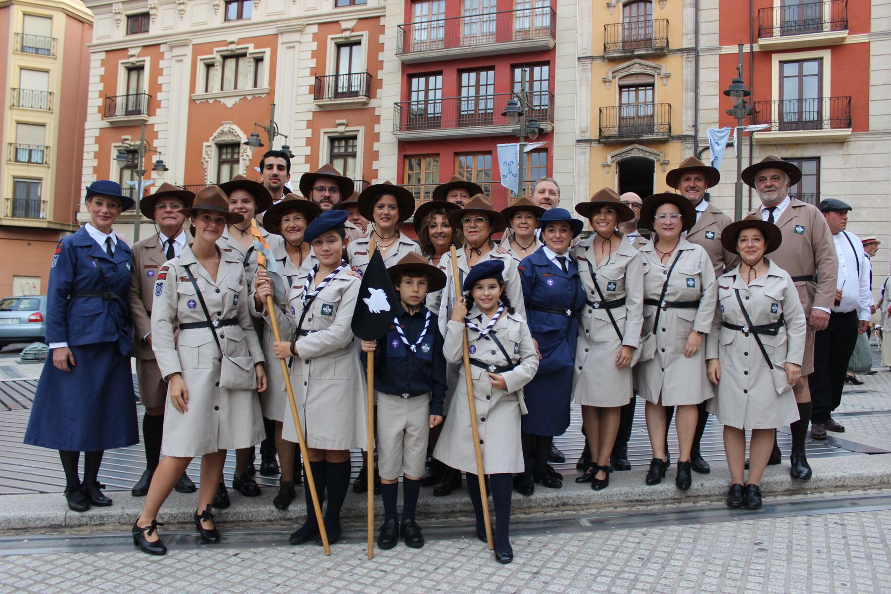 El grupo scout Browsea de los Salesianos San Vicente Ferrer