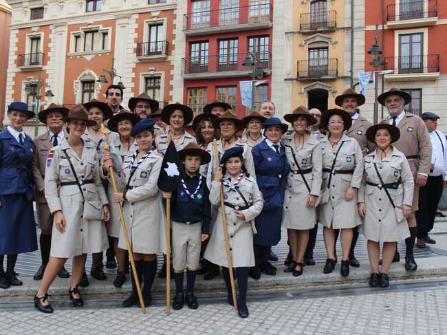 El grupo scout Browsea de los Salesianos San Vicente Ferrer