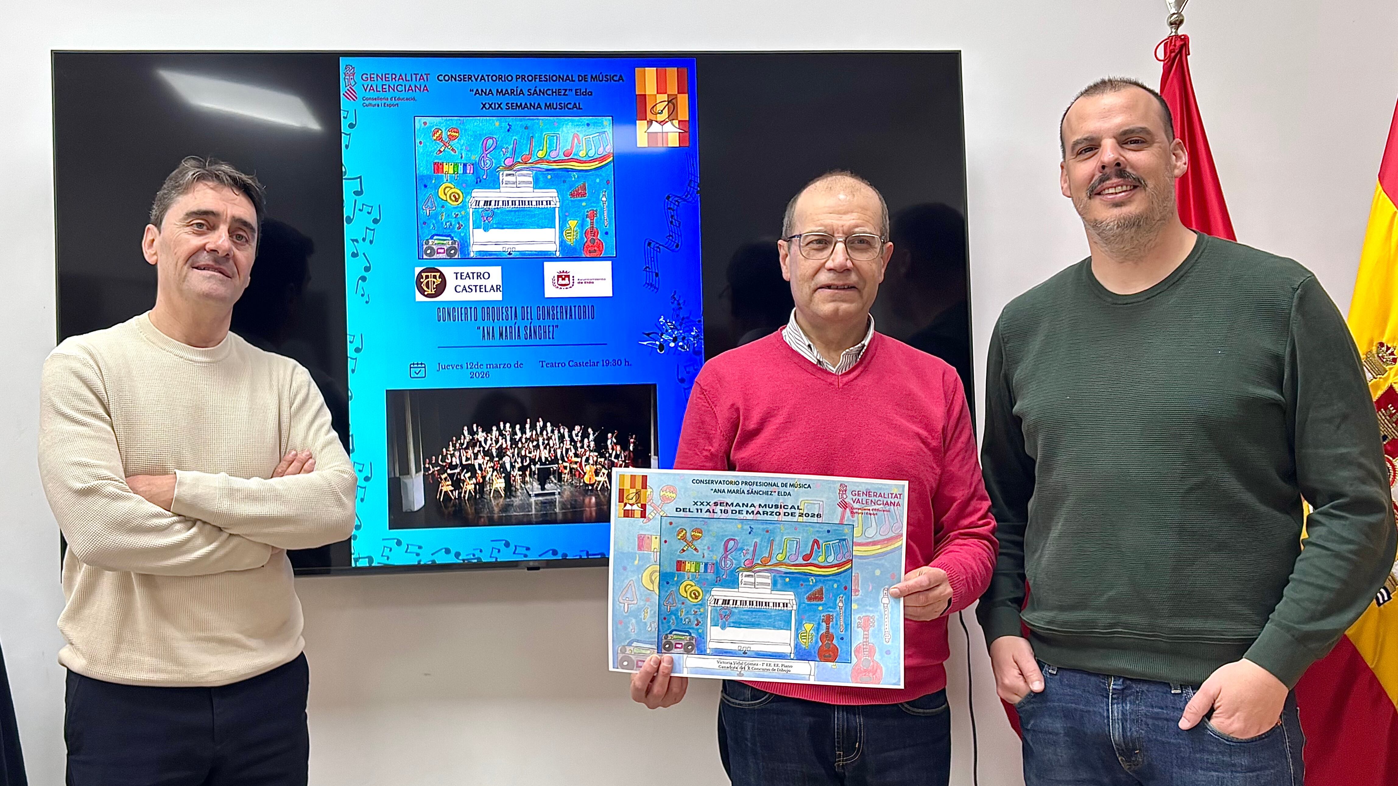 El objetivo de esta programación es acercar la música que se desarrolla en el Conservatorio a la ciudadanía