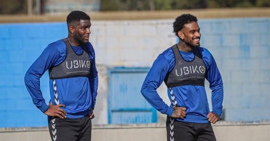 Anthony Modeste y Locadia, jugadores del Intercity