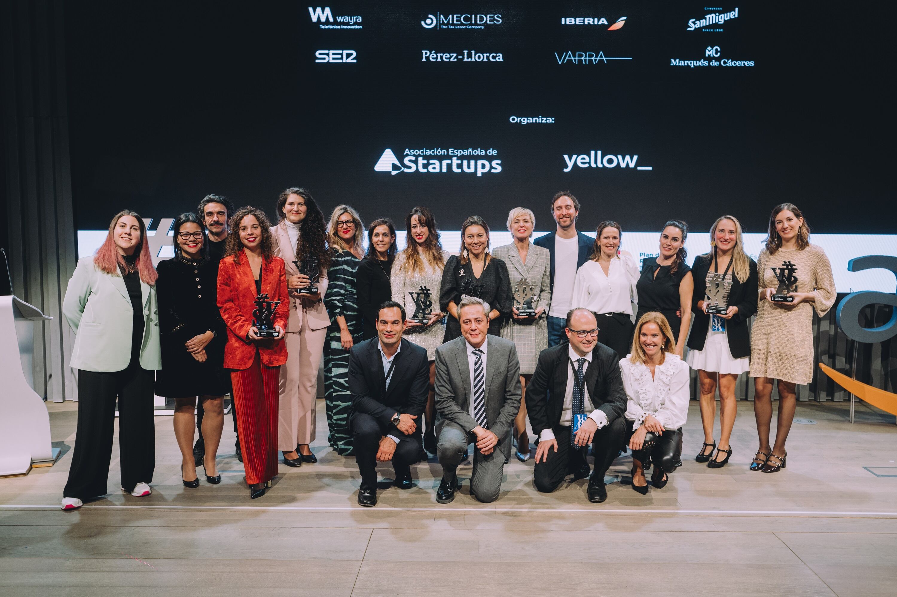 Premiados en la gala WomenStartupAwards