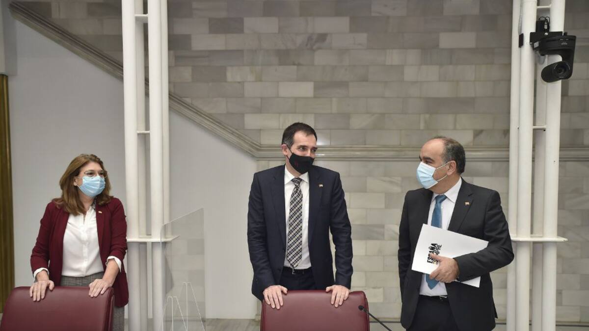 El juez declara nula la expulsión de los tres diputados regionales de Vox y ordena su readmisión