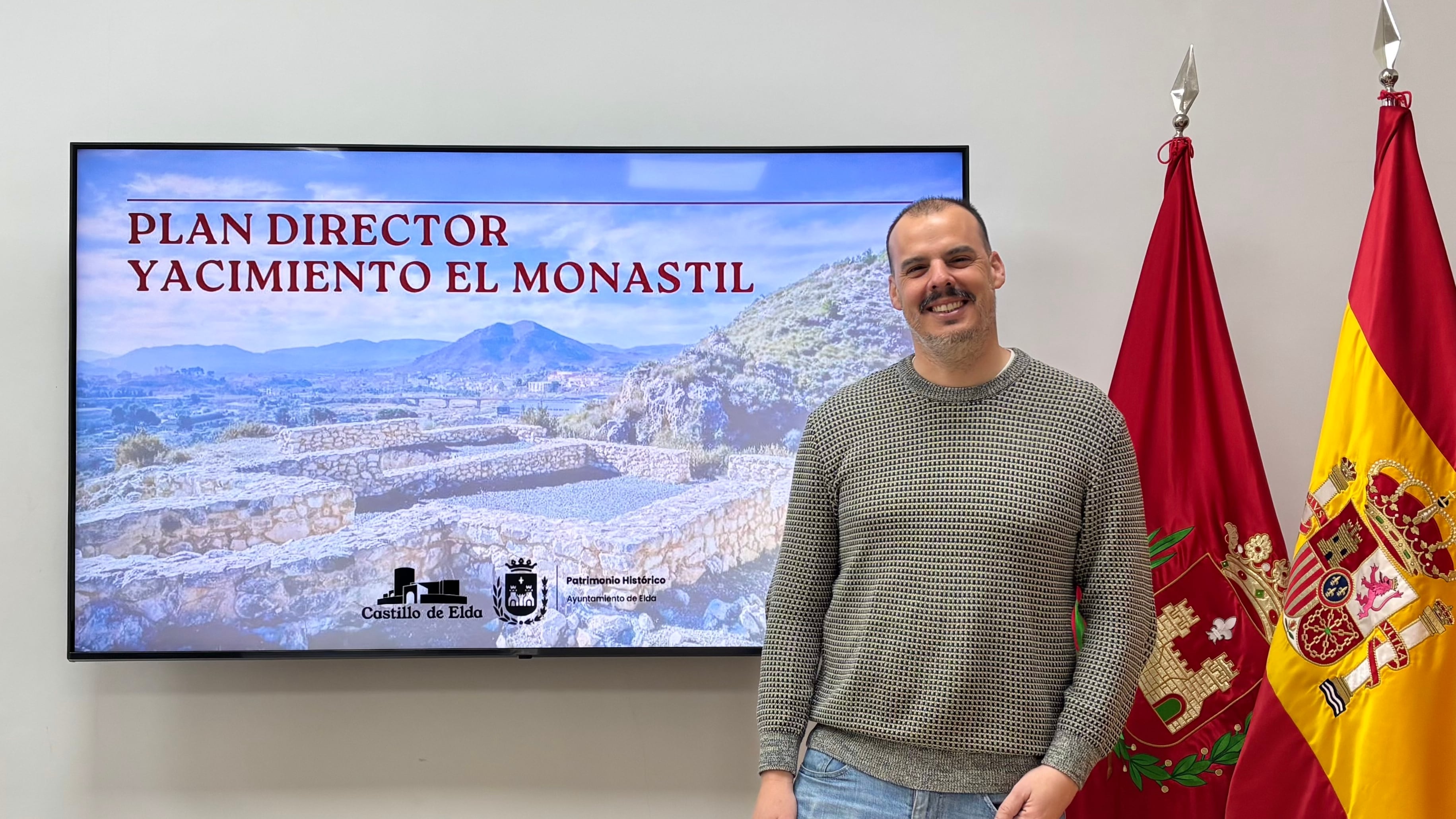 Iñaki Pérez, concejal de Patrimonio Histórico de Elda