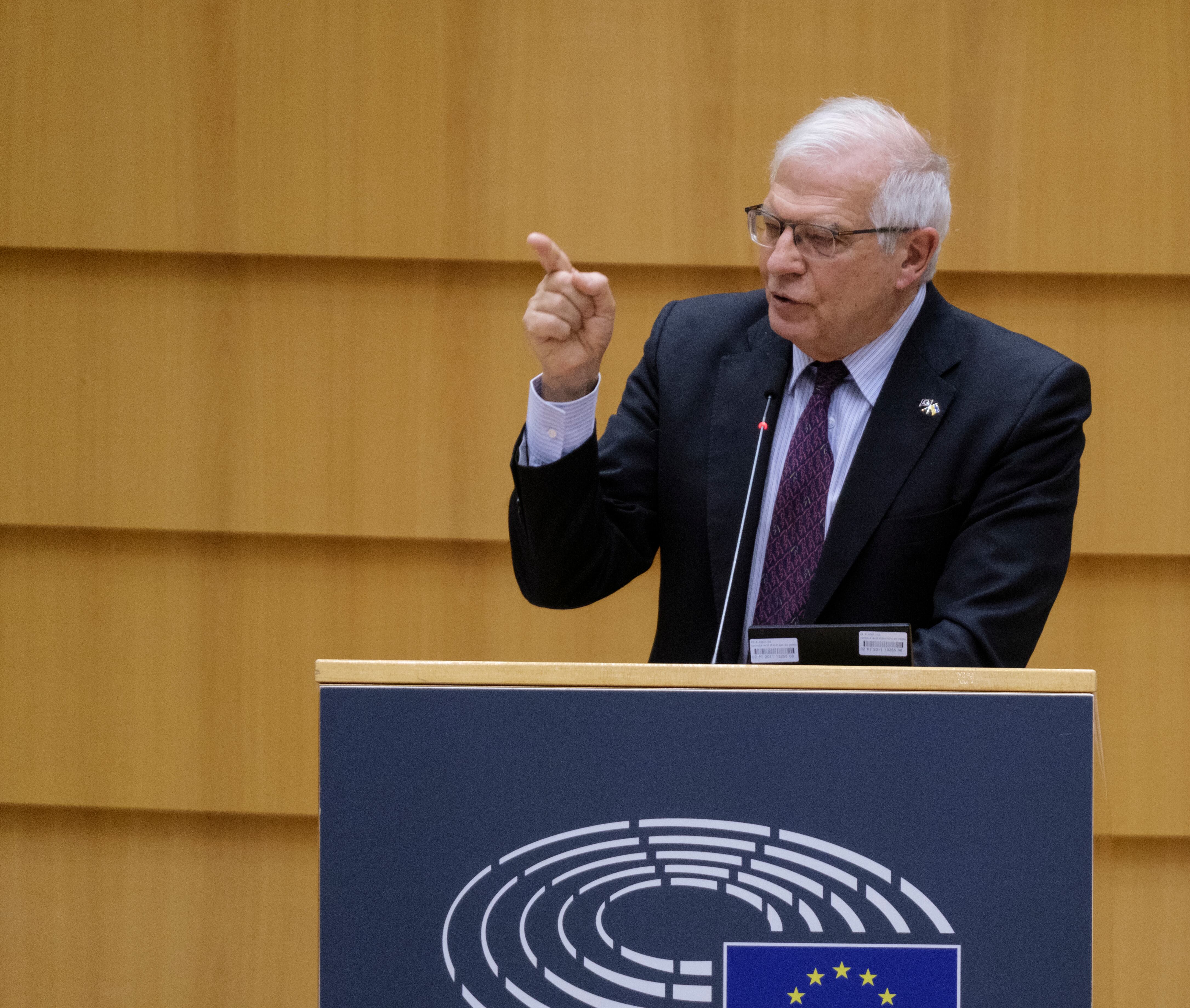 Josep Borrell, Alto representante de la Unión Europea para Asuntos Exteriores y Política de Seguridad.