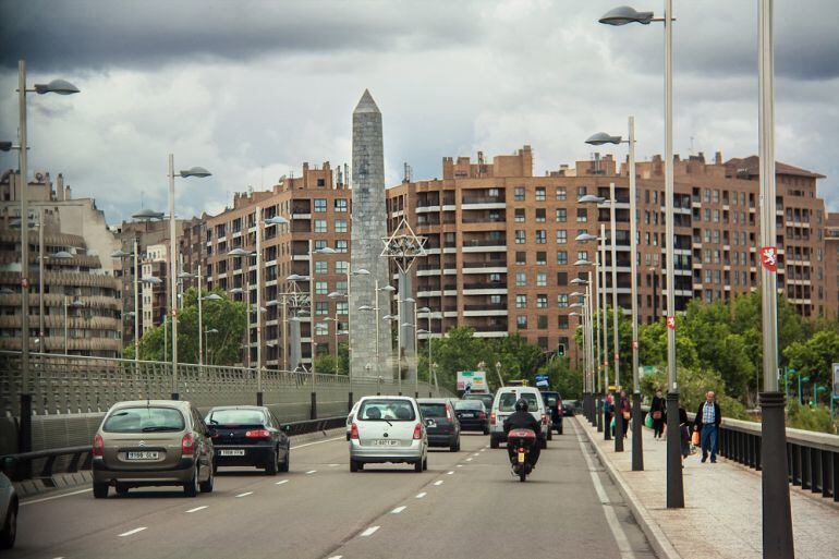 Vista del Puente de La Almozara