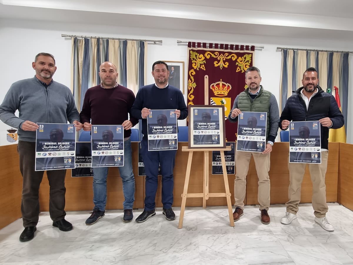 Presentado el I Memorial Solidario Jerónimo Osorio, que se celebrará el día 23 diciembre en el Fernández Marchán