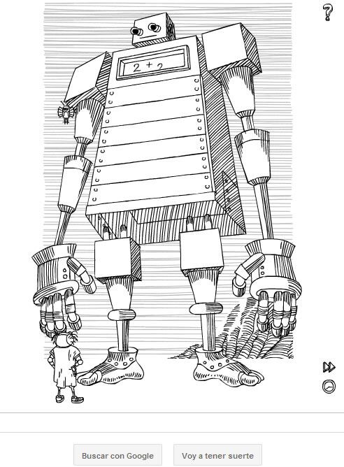 Google dedica su portada de hoy al 60 aniversario de la publicación de &#039;Ciberiada&#039;, obra del escritor polaco Stanislaw Lem